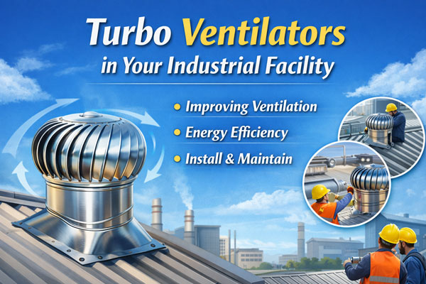 Turbo Ventilators in Your Industrial Facility